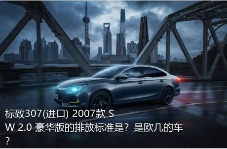 标致307(进口) 2007款 SW 2.0 豪华版的排放标准是？是欧几的车？