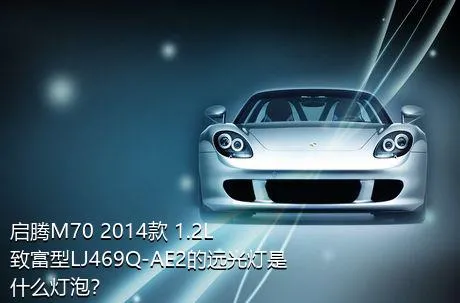 启腾M70 2014款 1.2L致富型LJ469Q-AE2的远光灯是什么灯泡？