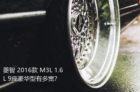 菱智 2016款 M3L 1.6L 9座豪华型有多宽？