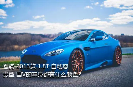 睿骋 2013款 1.8T 自动尊贵型 国V的车身都有什么颜色？