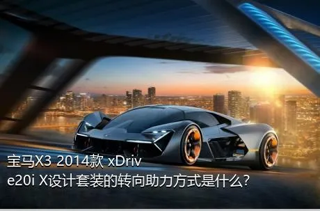 宝马X3 2014款 xDrive20i X设计套装的转向助力方式是什么？