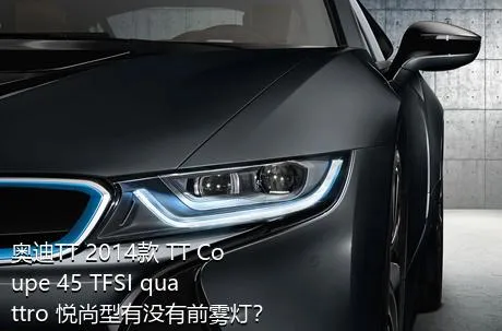 奥迪TT 2014款 TT Coupe 45 TFSI quattro 悦尚型有没有前雾灯？