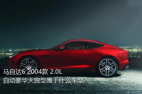 马自达6 2004款 2.0L 自动豪华天窗型属于什么车型？