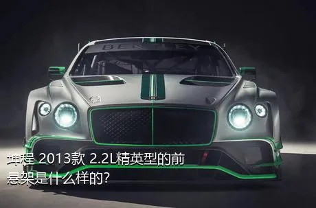 坤程 2013款 2.2L精英型的前悬架是什么样的？