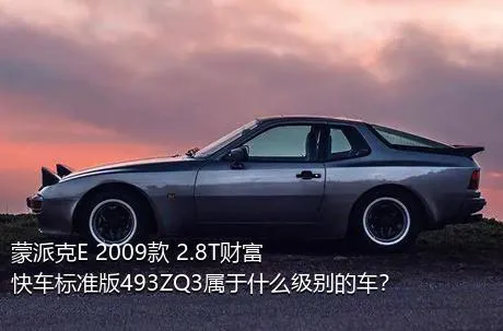 蒙派克E 2009款 2.8T财富快车标准版493ZQ3属于什么级别的车？