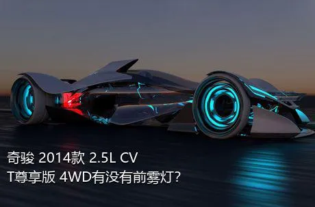 奇骏 2014款 2.5L CVT尊享版 4WD有没有前雾灯？