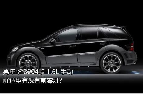 嘉年华 2004款 1.6L 手动舒适型有没有前雾灯？