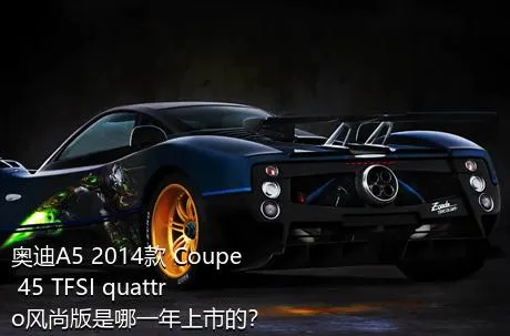 奥迪A5 2014款 Coupe 45 TFSI quattro风尚版是哪一年上市的？