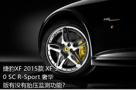 捷豹XF 2015款 XF 3.0 SC R-Sport 奢华版有没有胎压监测功能？