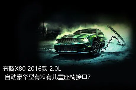 奔腾X80 2016款 2.0L 自动豪华型有没有儿童座椅接口？