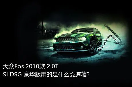 大众Eos 2010款 2.0TSI DSG 豪华版用的是什么变速箱？