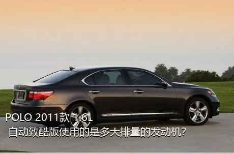 POLO 2011款 1.6L 自动致酷版使用的是多大排量的发动机？