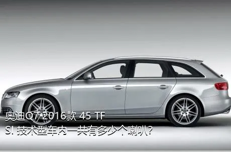 奥迪Q7 2016款 45 TFSI 技术型车内一共有多少个喇叭？