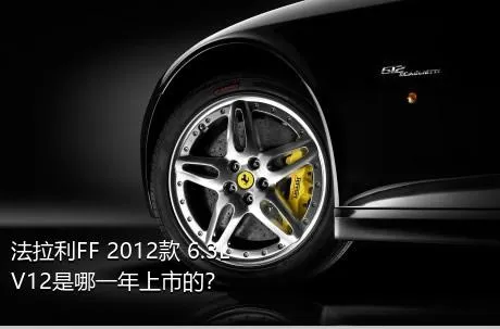 法拉利FF 2012款 6.3L V12是哪一年上市的？