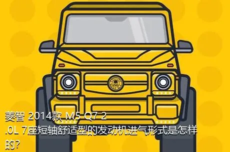 菱智 2014款 M5 Q7 2.0L 7座短轴舒适型的发动机进气形式是怎样的？