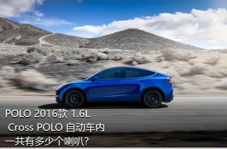 POLO 2016款 1.6L Cross POLO 自动车内一共有多少个喇叭？