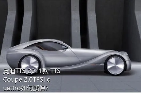 奥迪TTS 2011款 TTS Coupe 2.0TFSI quattro如何质保？