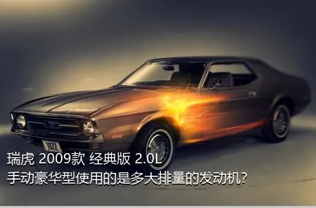 瑞虎 2009款 经典版 2.0L 手动豪华型使用的是多大排量的发动机？