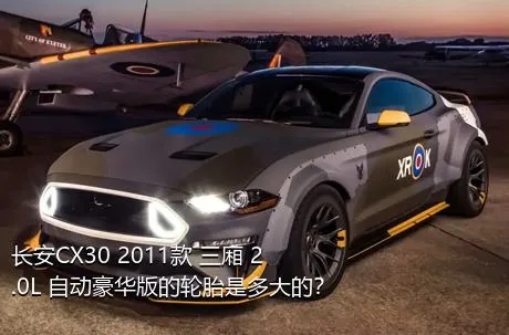 长安CX30 2011款 三厢 2.0L 自动豪华版的轮胎是多大的？