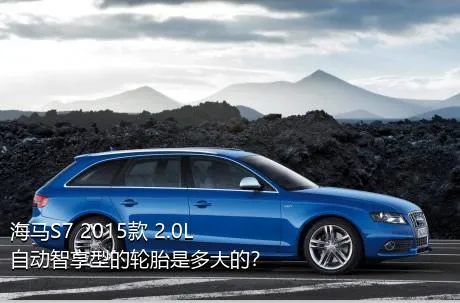 海马S7 2015款 2.0L 自动智享型的轮胎是多大的？