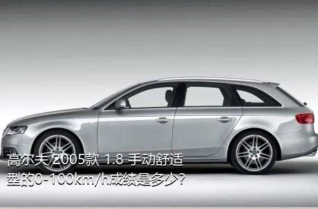 高尔夫 2005款 1.8 手动舒适型的0-100km/h成绩是多少？