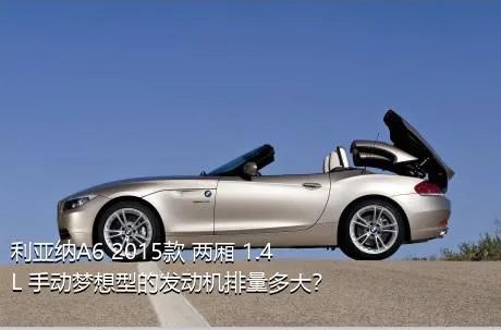 利亚纳A6 2015款 两厢 1.4L 手动梦想型的发动机排量多大？