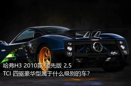 哈弗H3 2010款 领先版 2.5TCI 四驱豪华型属于什么级别的车？