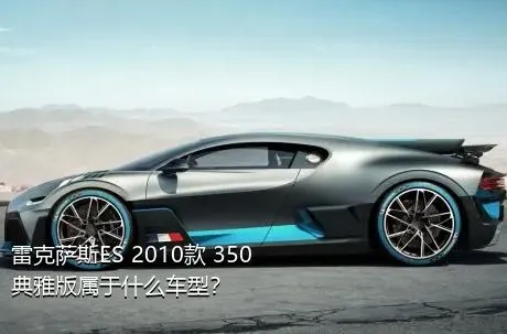 雷克萨斯ES 2010款 350 典雅版属于什么车型？