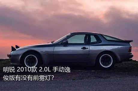 明锐 2010款 2.0L 手动逸俊版有没有前雾灯？