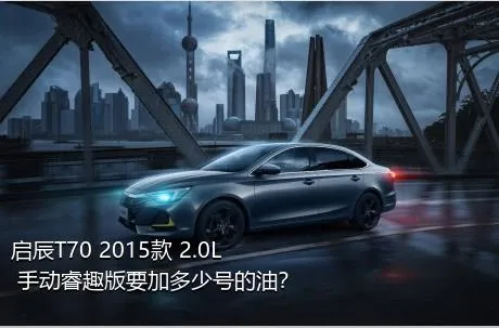 启辰T70 2015款 2.0L 手动睿趣版要加多少号的油？