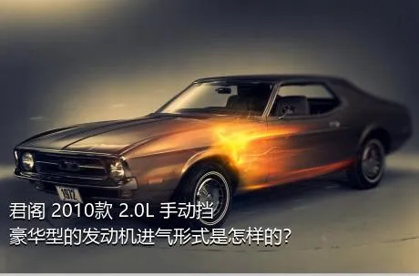 君阁 2010款 2.0L 手动挡豪华型的发动机进气形式是怎样的？