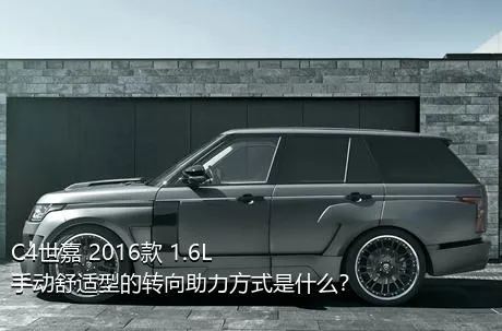 C4世嘉 2016款 1.6L 手动舒适型的转向助力方式是什么？