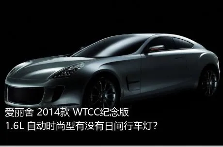 爱丽舍 2014款 WTCC纪念版 1.6L 自动时尚型有没有日间行车灯？