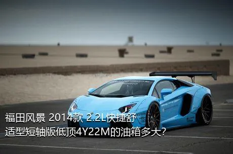 福田风景 2014款 2.2L快捷舒适型短轴版低顶4Y22M的油箱多大？