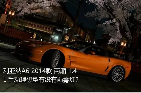 利亚纳A6 2014款 两厢 1.4L 手动理想型有没有前雾灯？