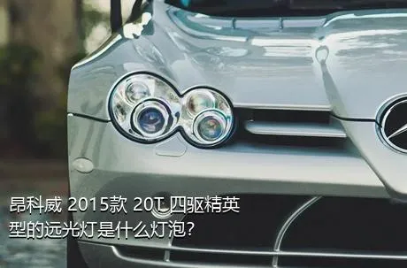 昂科威 2015款 20T 四驱精英型的远光灯是什么灯泡？