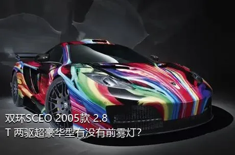 双环SCEO 2005款 2.8T 两驱超豪华型有没有前雾灯？