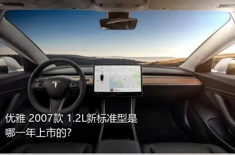 优雅 2007款 1.2L新标准型是哪一年上市的？