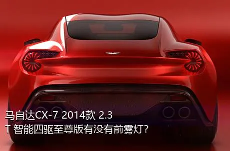 马自达CX-7 2014款 2.3T 智能四驱至尊版有没有前雾灯？