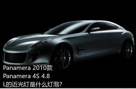 Panamera 2010款 Panamera 4S 4.8L的近光灯是什么灯泡？