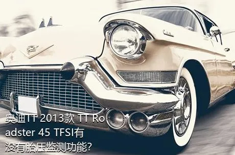 奥迪TT 2013款 TT Roadster 45 TFSI有没有胎压监测功能？