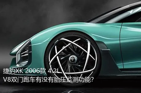 捷豹XK 2006款 4.2L V8双门跑车有没有胎压监测功能？