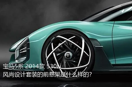 宝马5系 2014款 530Li 风尚设计套装的前悬架是什么样的？