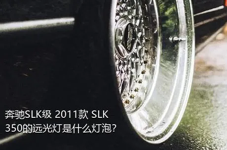 奔驰SLK级 2011款 SLK 350的远光灯是什么灯泡？