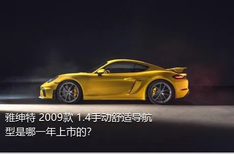 雅绅特 2009款 1.4手动舒适导航型是哪一年上市的？