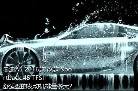 奥迪A5 2016款 改款 Sportback 45 TFSI 舒适型的发动机排量多大？