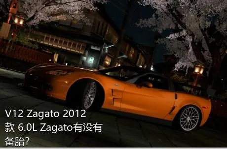 V12 Zagato 2012款 6.0L Zagato有没有备胎？