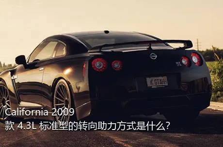 California 2009款 4.3L 标准型的转向助力方式是什么？