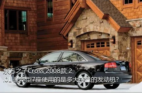 东方之子Cross 2008款 2.0L 豪华型7座使用的是多大排量的发动机？