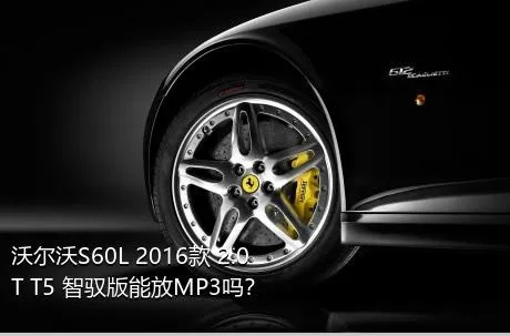 沃尔沃S60L 2016款 2.0T T5 智驭版能放MP3吗？